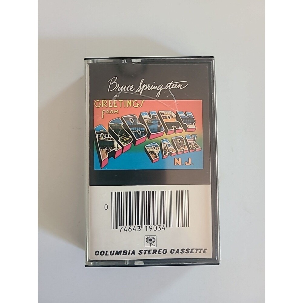 Bruce Springsteen "Greetings From Asbury Park, N.J." Cassette 1973